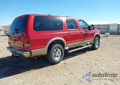 2004 Ford Excursion Eddie Bauer z USA, uszkodzony, nr VIN 1FMSU45P34EB95106
